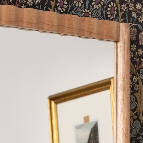 Dianna Wood Floor Mirror, Natural 6 Dianna Wood Floor Mirror, Natural