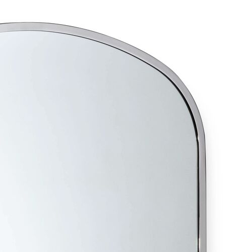 Cloak Wall Mirror, Polished Nickel 3 Cloak Wall Mirror, Polished Nickel