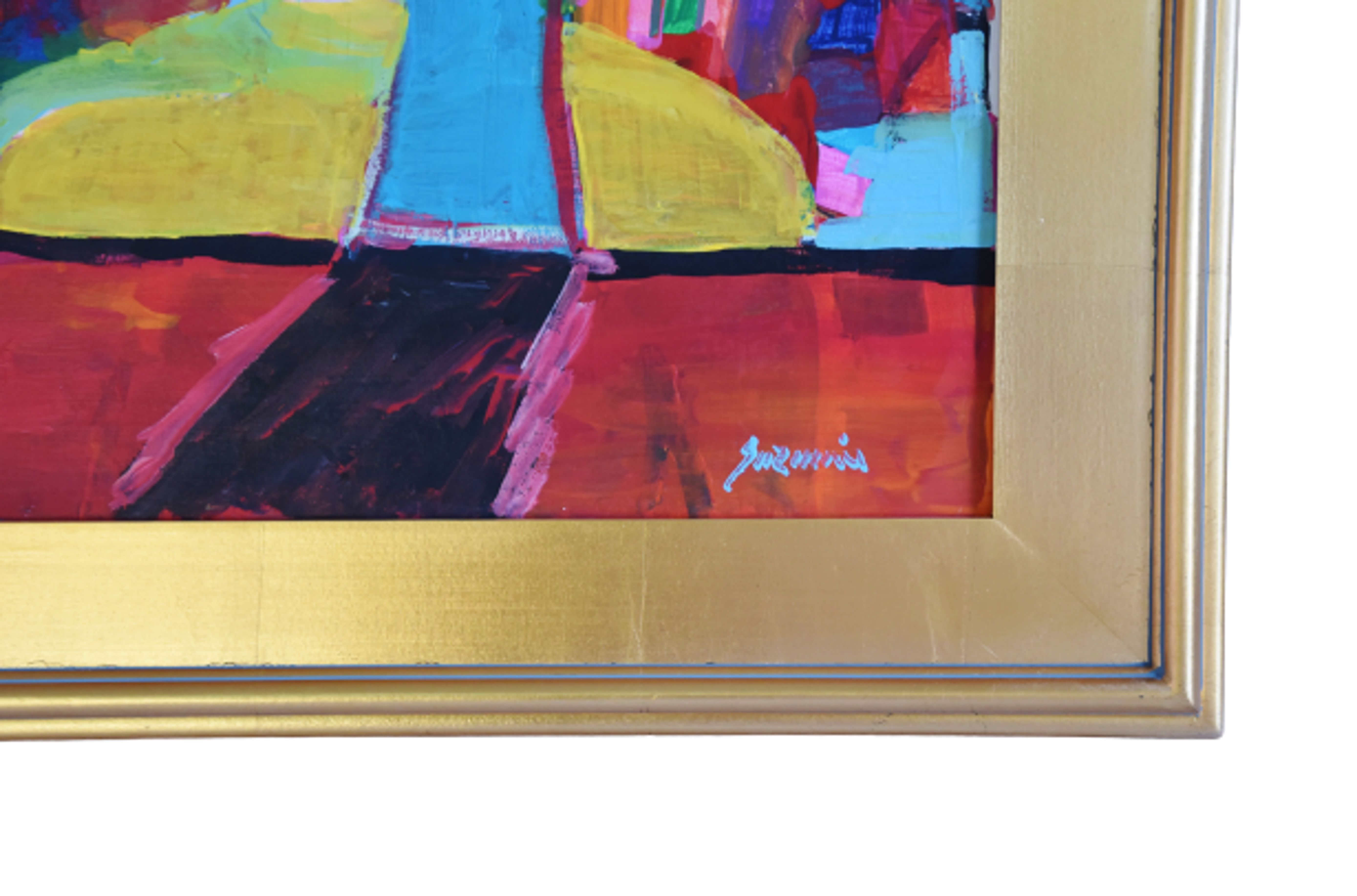 Juan Guzman Abstract Portrait Painting 4 Juan Guzman Abstract Portrait Painting