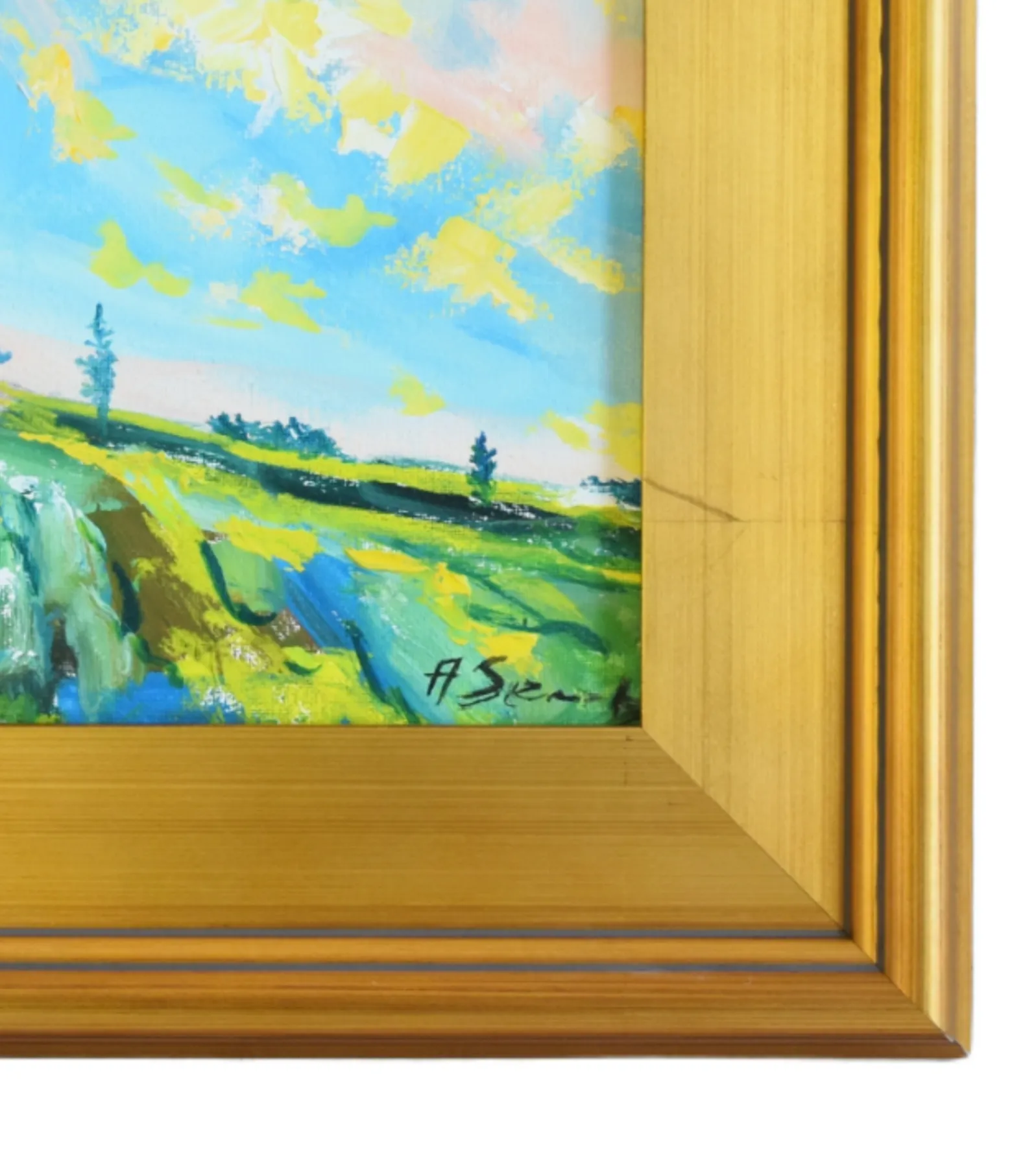 Impressionist Sky & Mountain Landscape 7 Impressionist Sky & Mountain Landscape