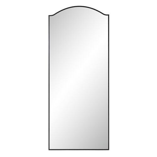 Zyra Wall Mirror, Matte Black