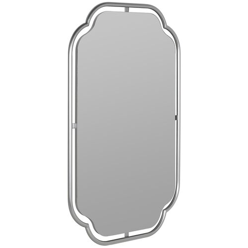 Willow Wall Mirror, Silver 2 Willow Wall Mirror, Silver