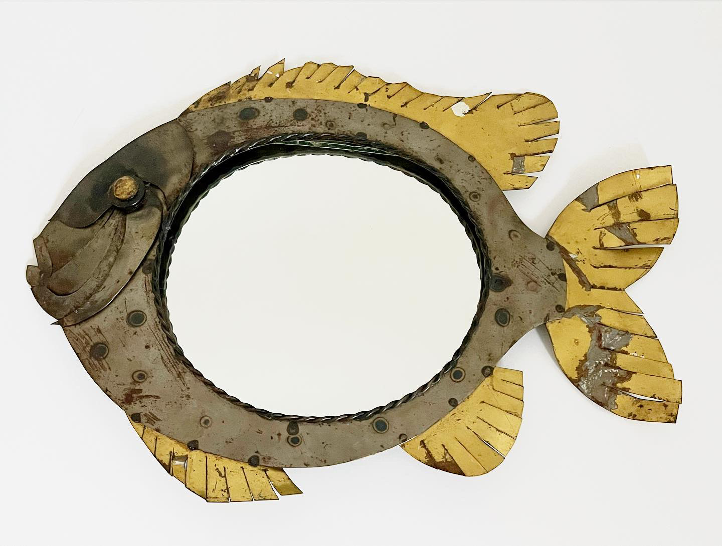 Midcentury Fish Mirror 1 Midcentury Fish Mirror