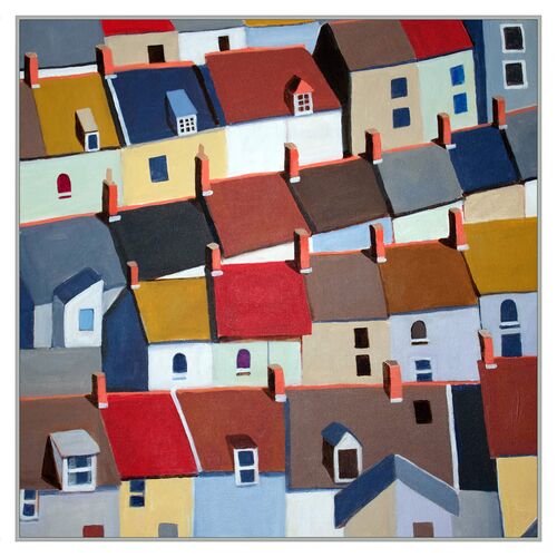 Toni Silber-Delerive, London Terraced Buildings