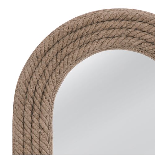Hastings Oval Rope Wall Mirror, Natural 5 Hastings Oval Rope Wall Mirror, Natural
