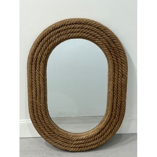 Hastings Oval Rope Wall Mirror, Natural 6 Hastings Oval Rope Wall Mirror, Natural
