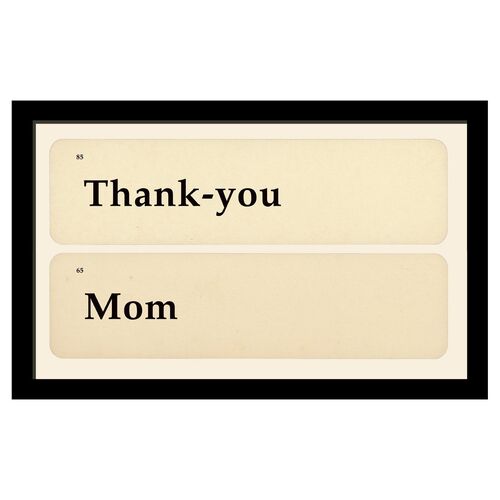 Thank you mom