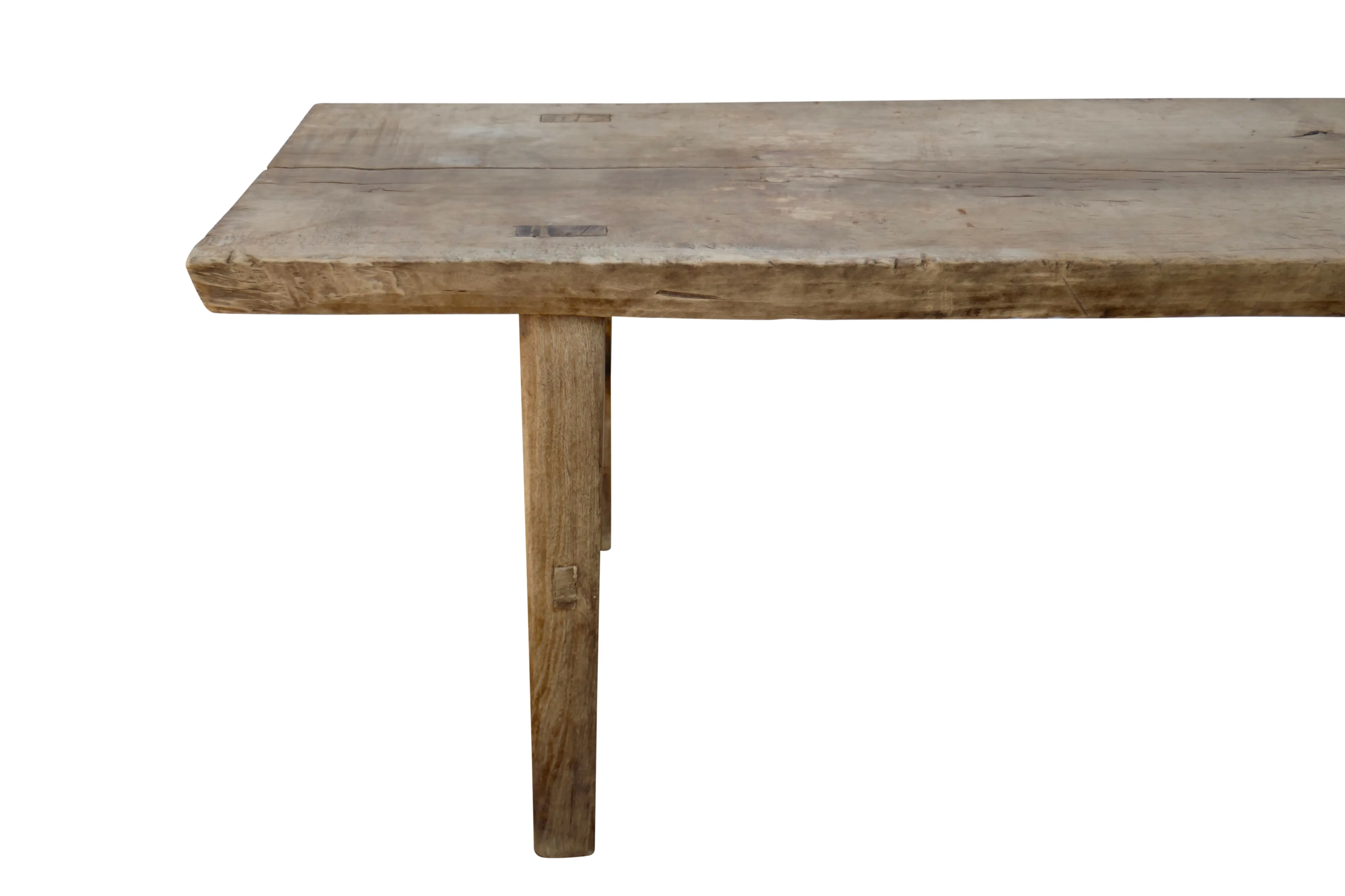 Antique Elmwood Rustic Bench/Table 3 Antique Elmwood Rustic Bench/Table