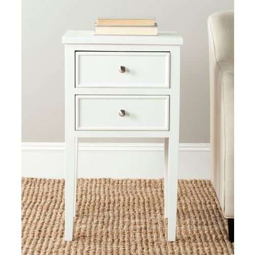 Tilly Nightstand, White 3 Tilly Nightstand, White