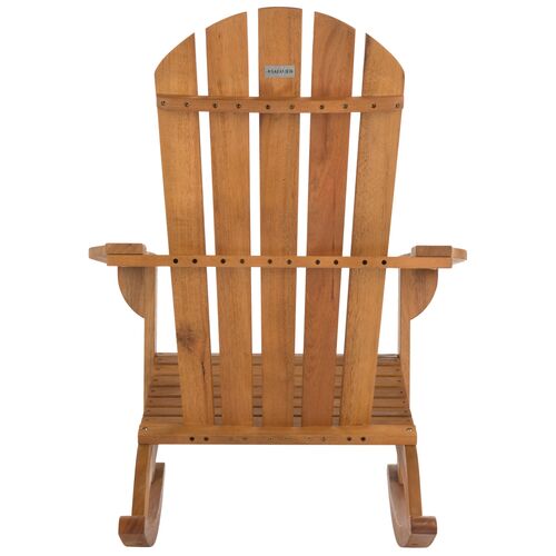 Bria Outdoor Adirondack Rocking Chair 3 Bria Outdoor Adirondack Rocking Chair