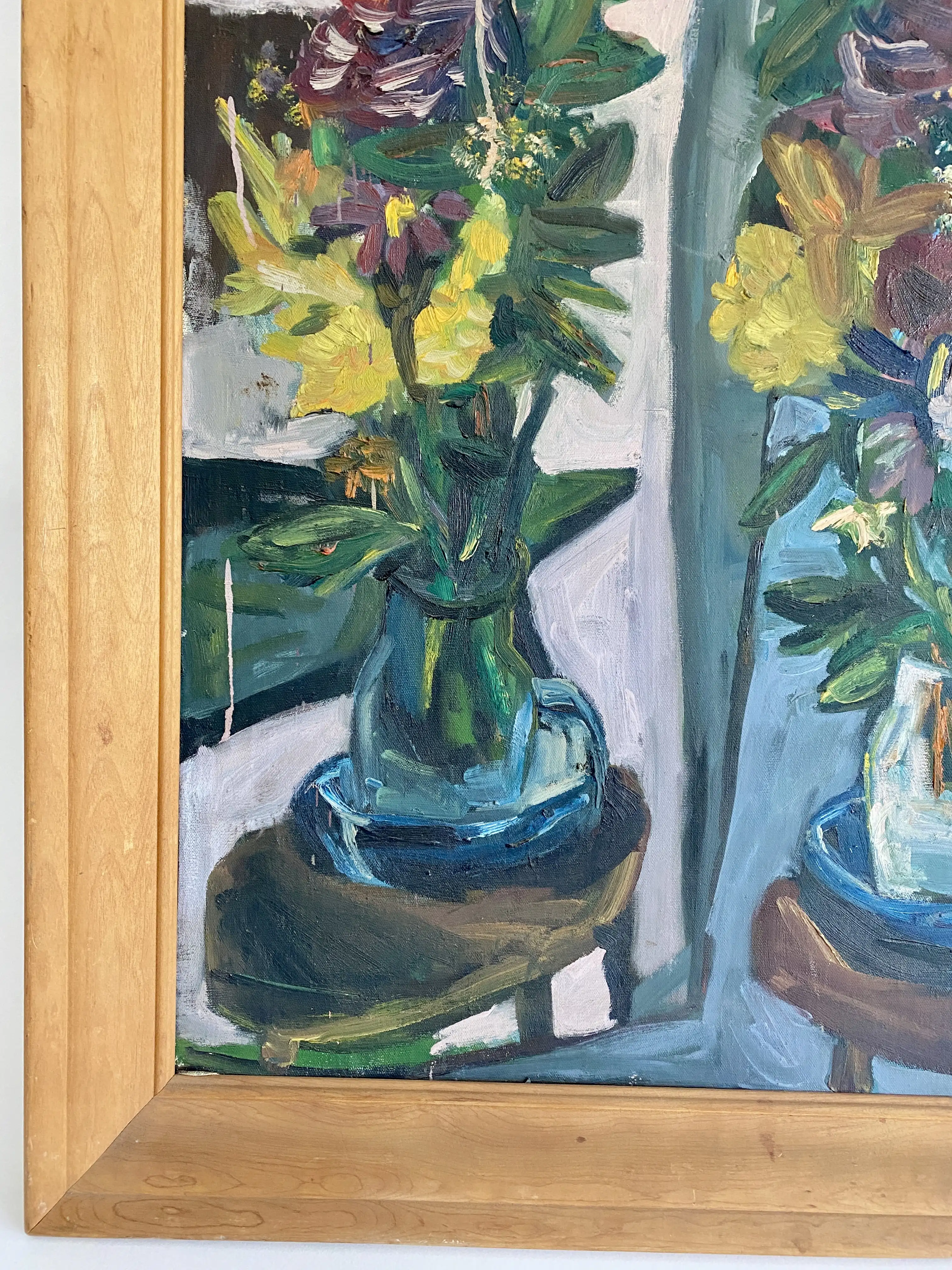 Mid-Century Abstract Oil Painting 2 Mid-Century Abstract Oil Painting