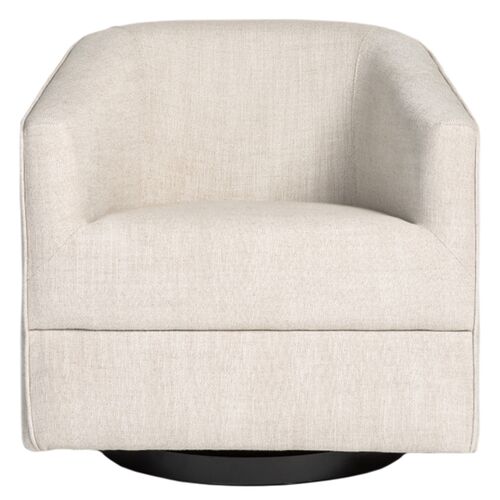 Penelope Swivel Chair, Everest Frost Performance 2 Penelope Swivel Chair, Everest Frost Performance