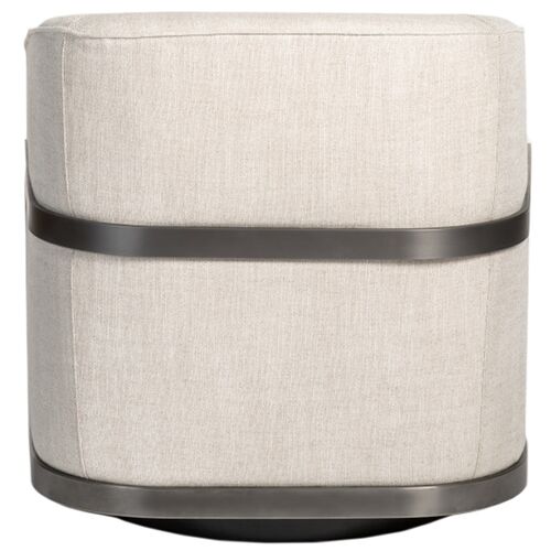 Penelope Swivel Chair, Everest Frost Performance 4 Penelope Swivel Chair, Everest Frost Performance