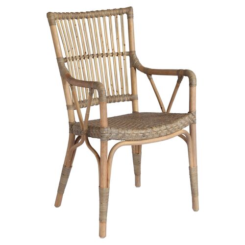 Piano Armchair, Taupe Gray 1 Piano Armchair, Taupe Gray