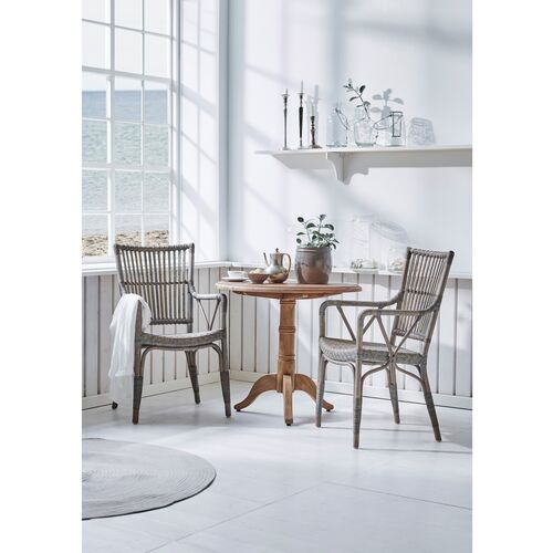 Piano Armchair, Taupe Gray 2 Piano Armchair, Taupe Gray