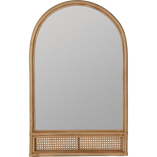 MilaRattan Wall Mirror, Natural 1 MilaRattan Wall Mirror, Natural
