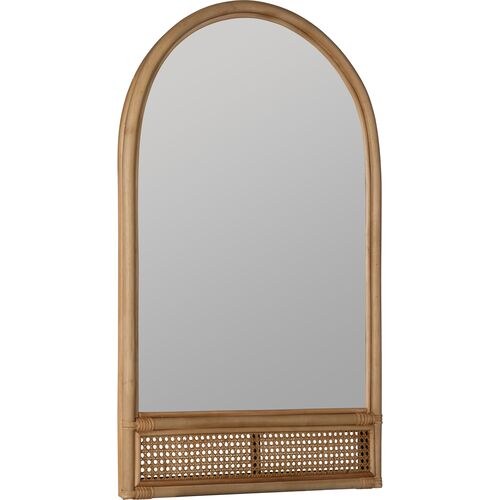 MilaRattan Wall Mirror, Natural 3 MilaRattan Wall Mirror, Natural