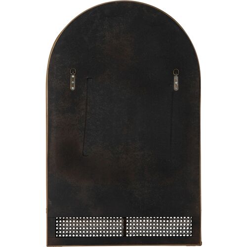 MilaRattan Wall Mirror, Natural 6 MilaRattan Wall Mirror, Natural