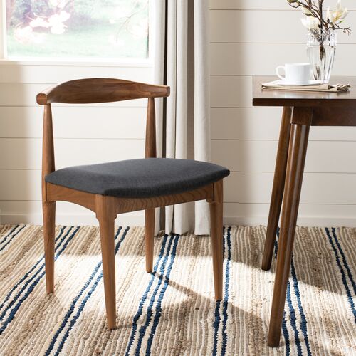 S/2 Pierce Retro Dining Chairs, Brown 12 S/2 Pierce Retro Dining Chairs, Brown