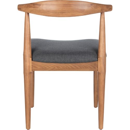 S/2 Pierce Retro Dining Chairs, Brown 4 S/2 Pierce Retro Dining Chairs, Brown