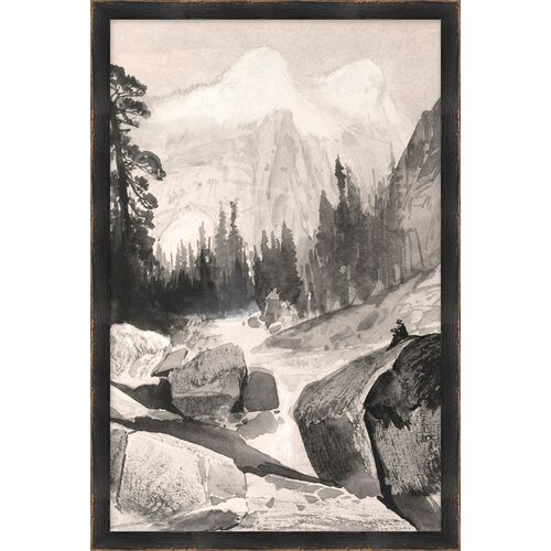 Lauren Liess, Watercolor Yosemite 1 Lauren Liess, Watercolor Yosemite