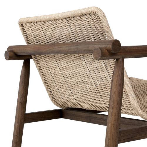 Dume Outdoor Teak Lounge Chair 2 Dume Outdoor Teak Lounge Chair