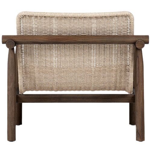 Dume Outdoor Teak Lounge Chair 5 Dume Outdoor Teak Lounge Chair