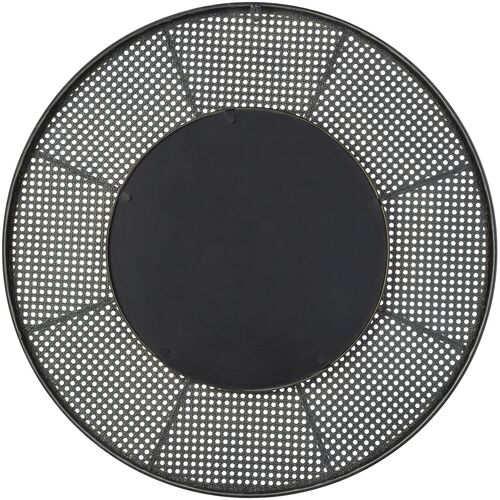 Sansa Round Cane Wall Mirror, Khaki 3 Sansa Round Cane Wall Mirror, Khaki
