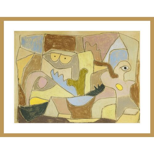 ...True Also for Plants by Paul Klee Framed Print