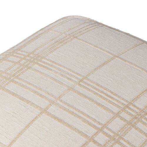 Janessa Square Ottoman, Sheffield Ivory Box Print 8 Janessa Square Ottoman, Sheffield Ivory Box Print