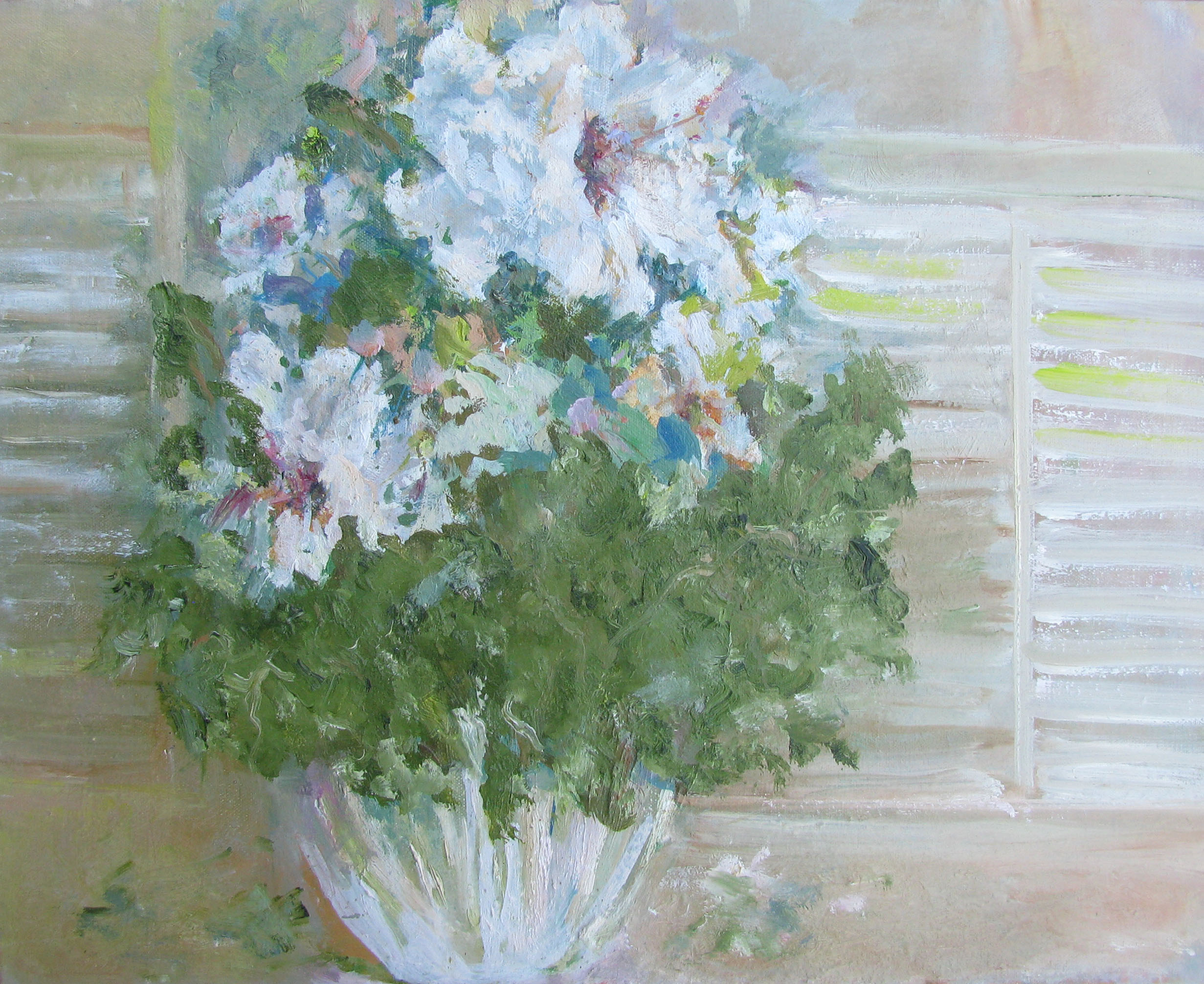 Impressionist Floral Painting byJohnston 1 Impressionist Floral Painting byJohnston