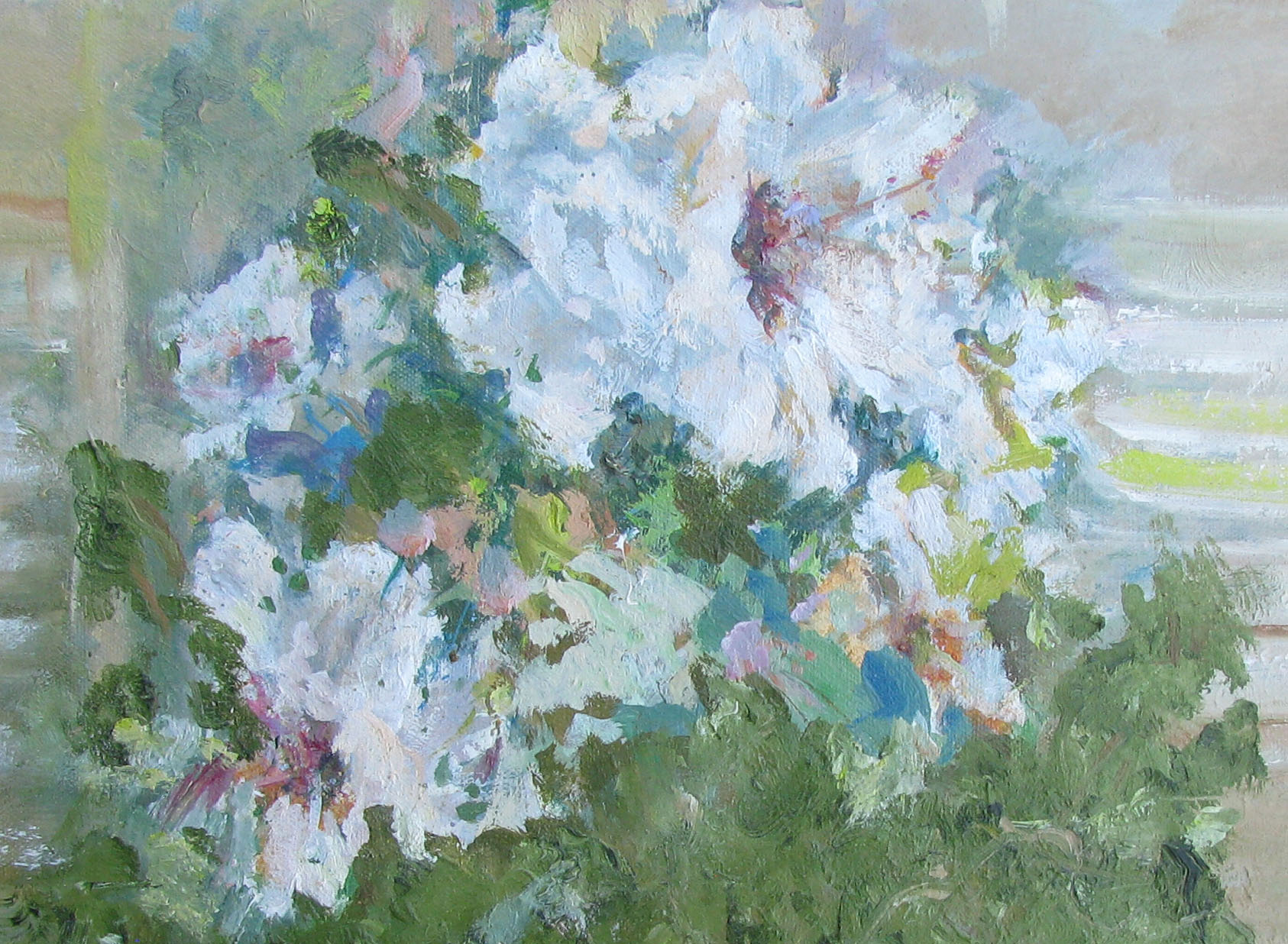 Impressionist Floral Painting byJohnston 2 Impressionist Floral Painting byJohnston