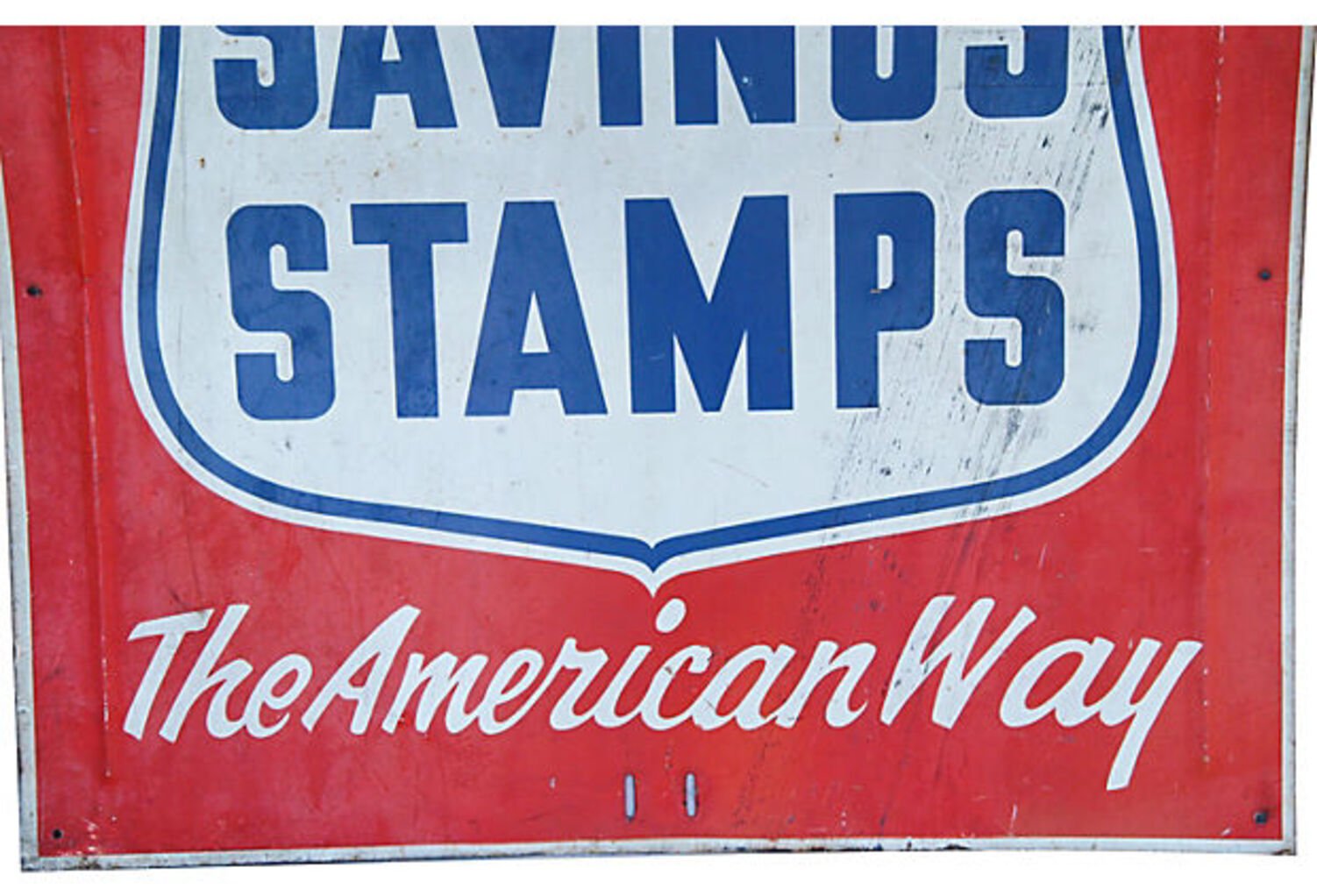 1950s The American Way Metal Sign 5 1950s The American Way Metal Sign