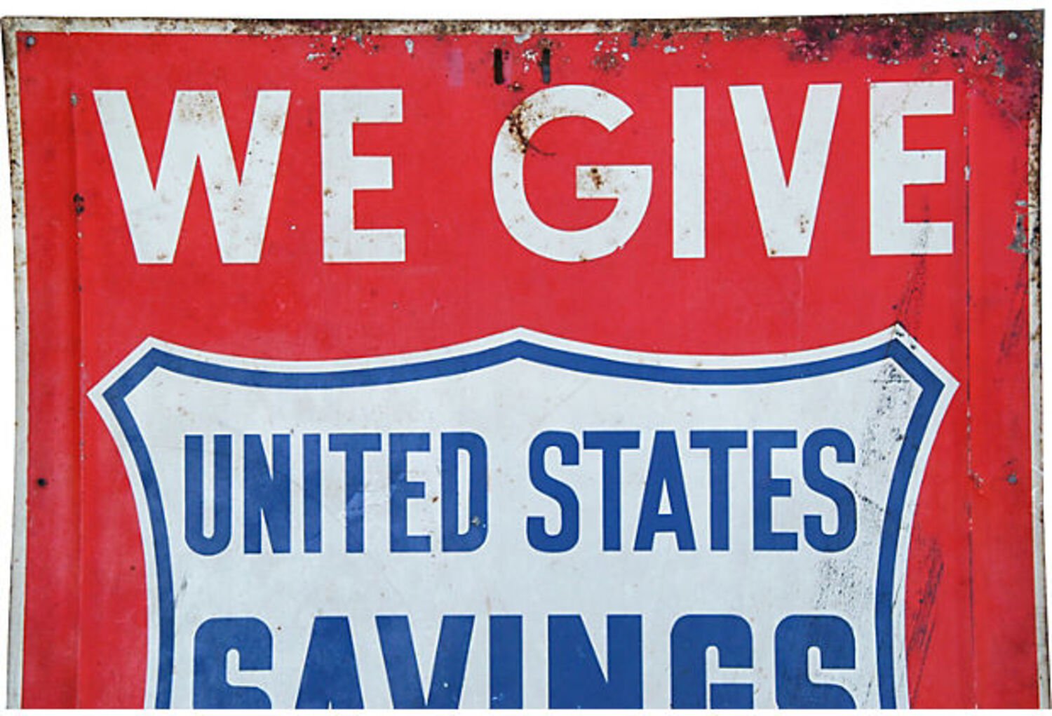 1950s The American Way Metal Sign 6 1950s The American Way Metal Sign