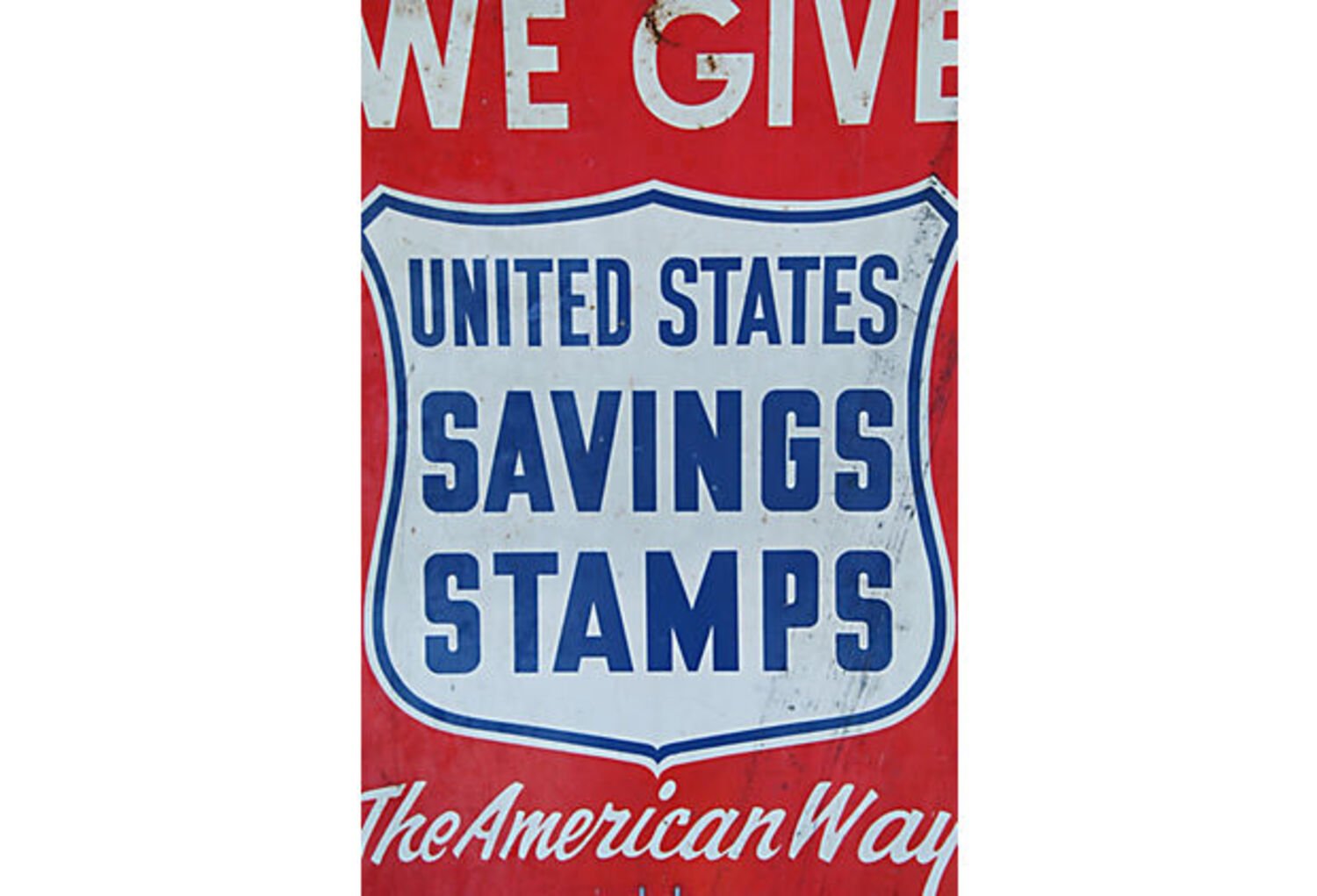 1950s The American Way Metal Sign 7 1950s The American Way Metal Sign