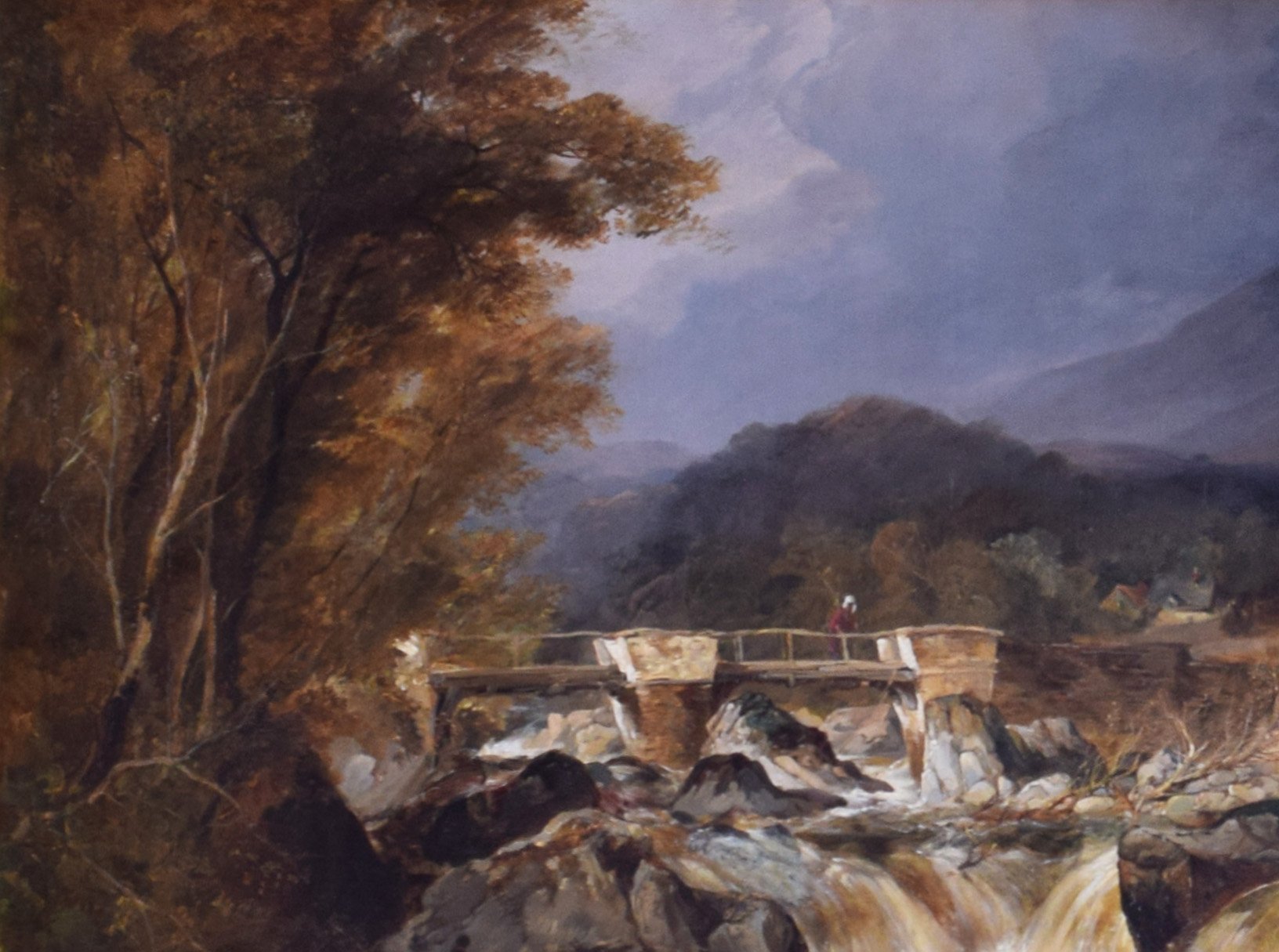 Large Landscape by William Muller 19thC 5 Large Landscape by William Muller 19thC