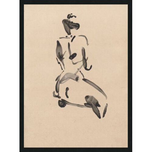 Ink Figure Drawing by David Erickson 1 Ink Figure Drawing by David Erickson