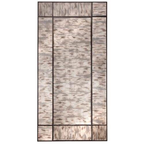 Noel Antiqued Floor Mirror, Gray 1 Noel Antiqued Floor Mirror, Gray