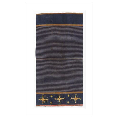WomanÂ¡Â¯s Ceremonial Sarong (Lawo Butu) byFramed Print