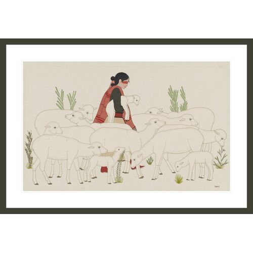 Untitled by Haskay Yahne Yah Framed Print