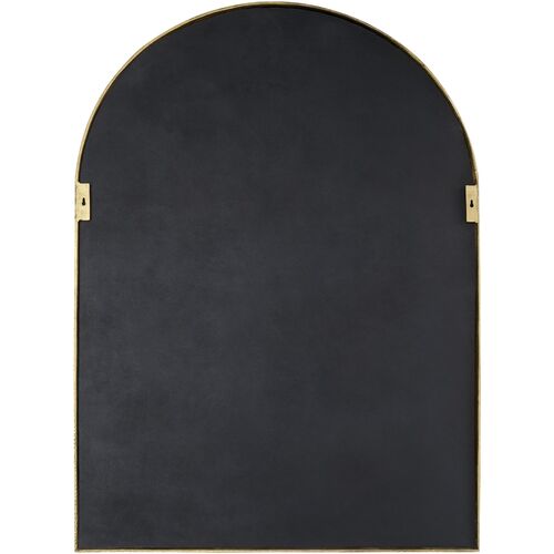 Lysandros Arched Full Length Wall Mirror, Gold 2 Lysandros Arched Full Length Wall Mirror, Gold