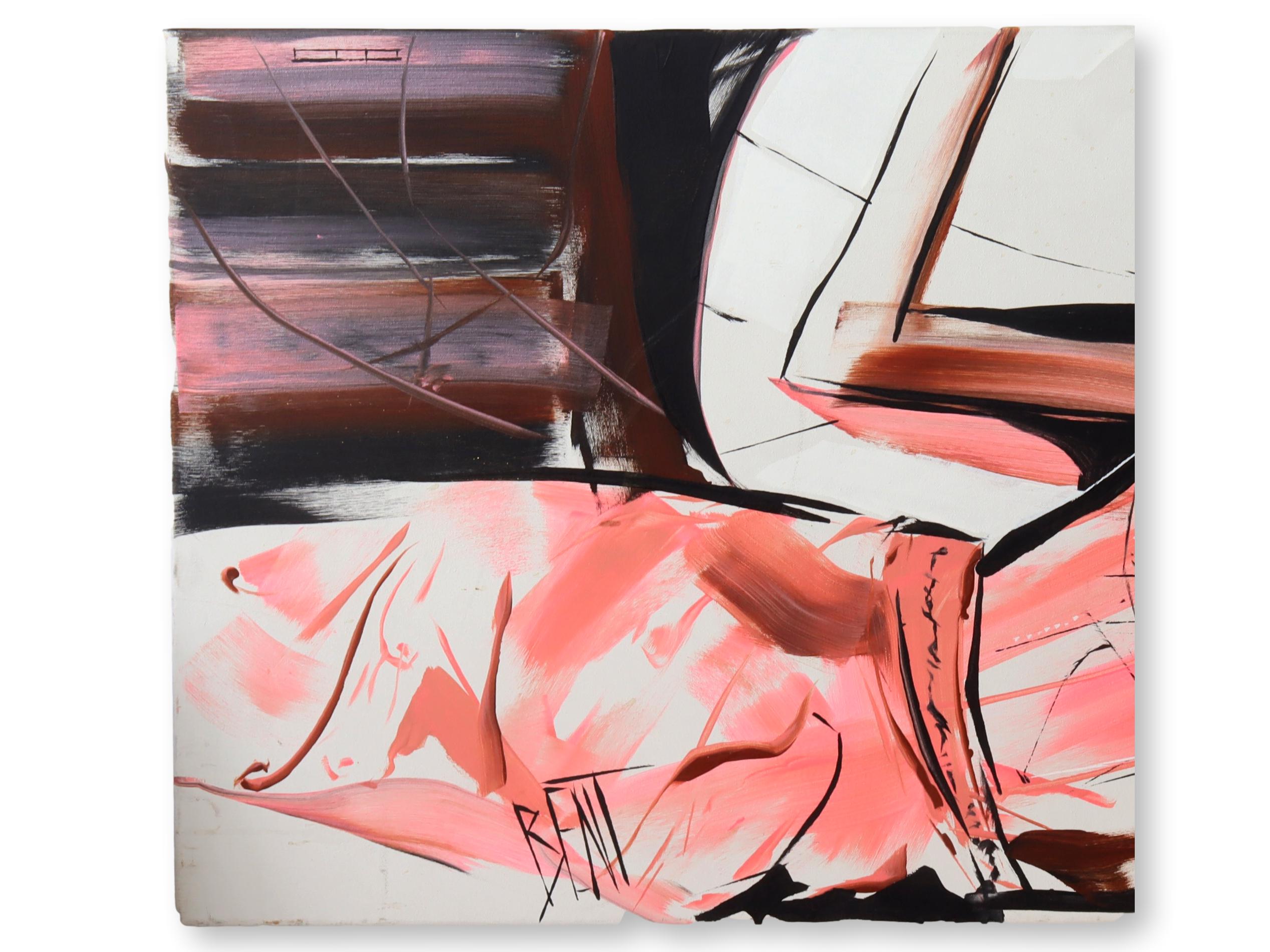 Brian Bent Painting on Canvas 3 Brian Bent Painting on Canvas