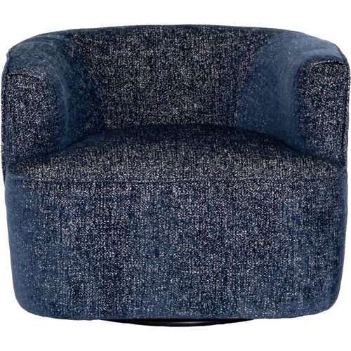 Olivia Swivel Chair, Azure Performance 3 Olivia Swivel Chair, Azure Performance