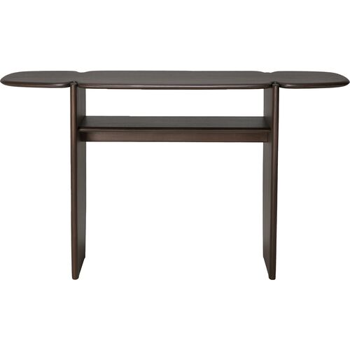 Pl Console Table, Dark Brown 1 Pl Console Table, Dark Brown