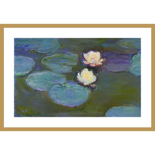Nympheas by Claude Monet Framed Print 1 Nympheas by Claude Monet Framed Print