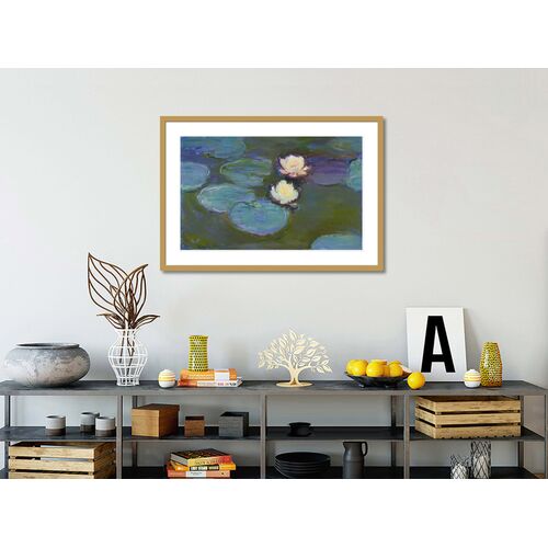 Nympheas by Claude Monet Framed Print 2 Nympheas by Claude Monet Framed Print