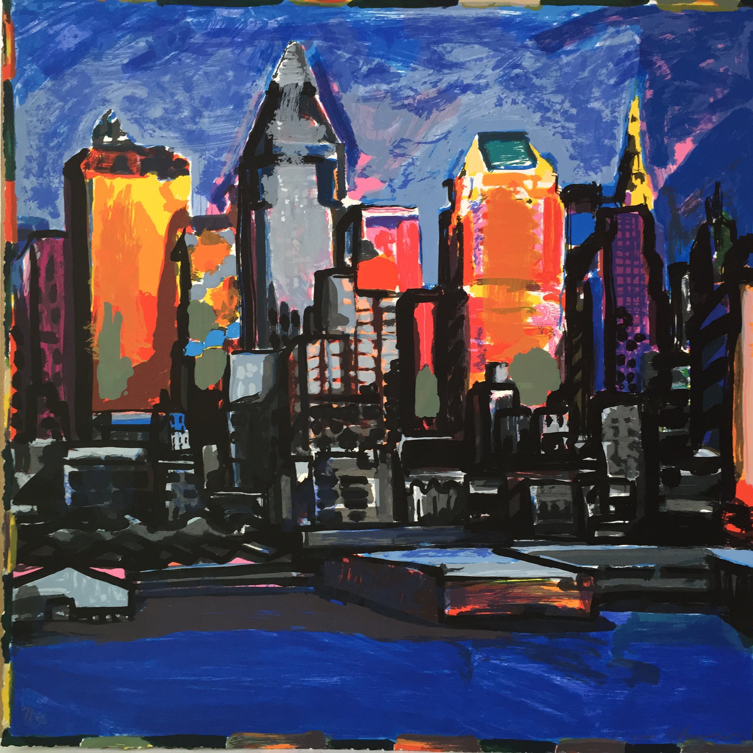 New York Nocturne by Tom Christopher