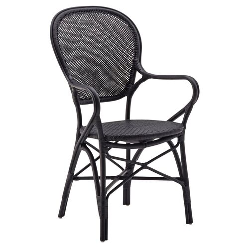 Rossini Bistro Armchair, Black 1 Rossini Bistro Armchair, Black