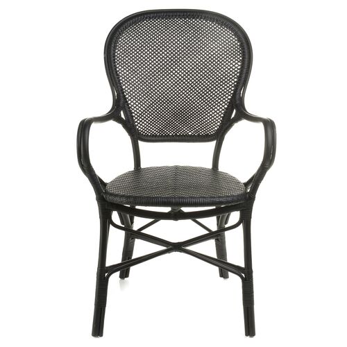 Rossini Bistro Armchair, Black 2 Rossini Bistro Armchair, Black