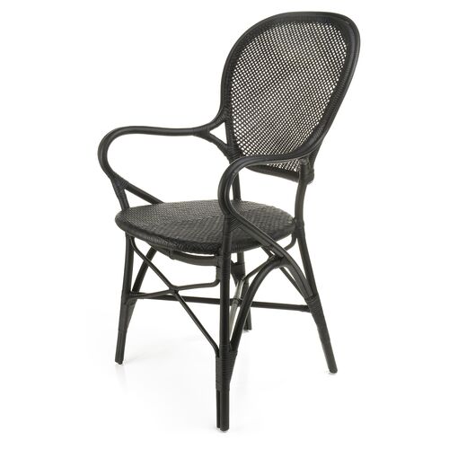 Rossini Bistro Armchair, Black 4 Rossini Bistro Armchair, Black